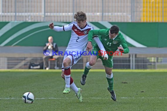 U19 EM-Qualifikation - 14/15 - Deutschland vs. Irland (© Kraichgausport / Loerz)